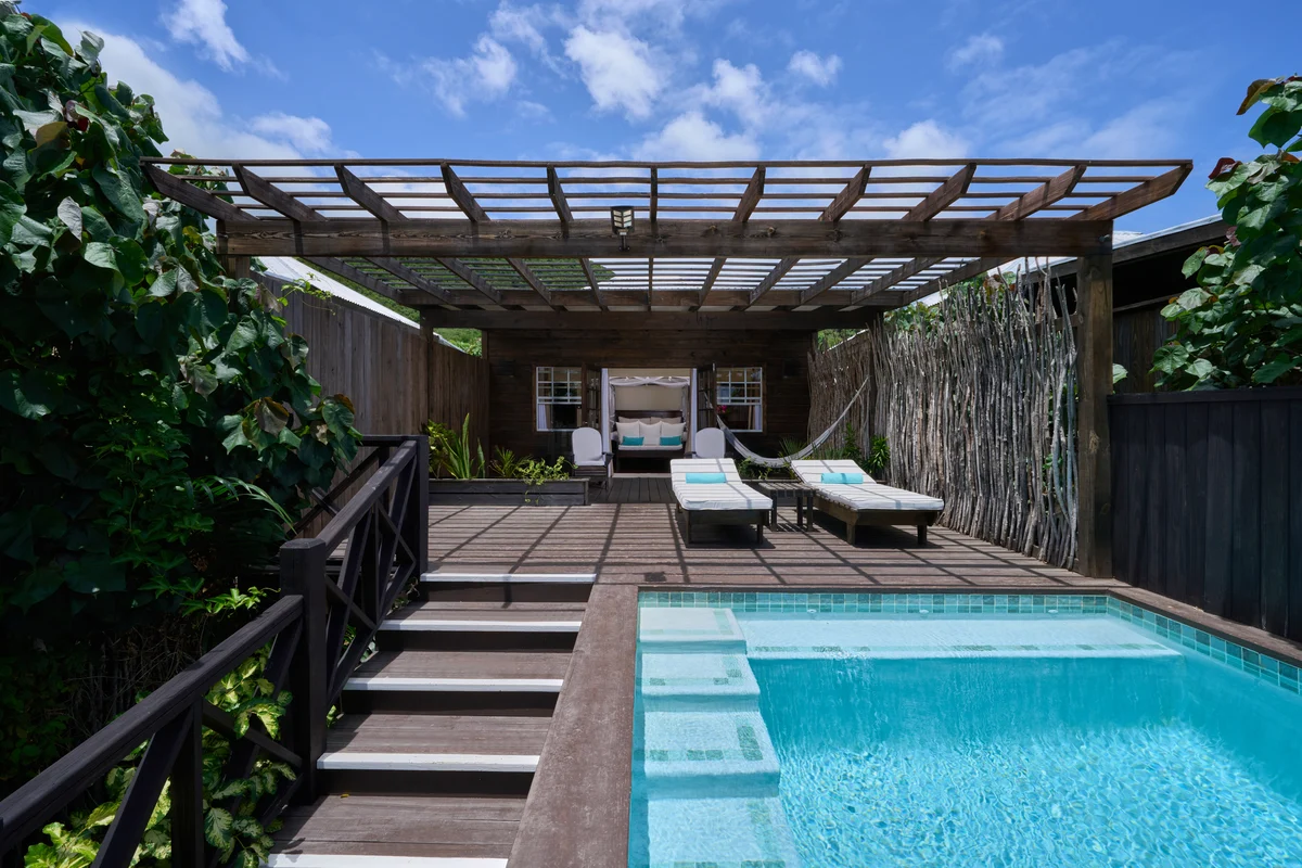 Keyonna Beach Beachfront Pool Cottage exterior
